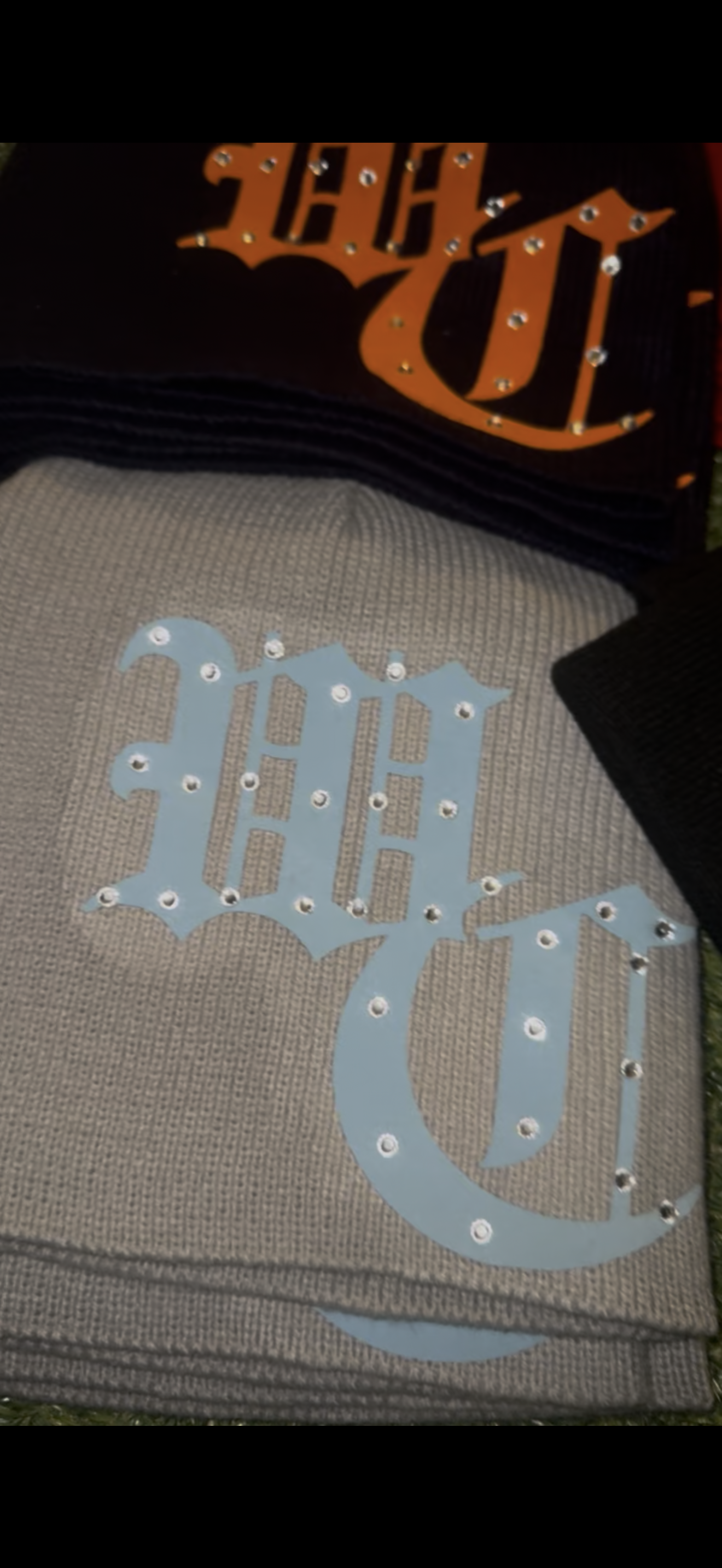 Rhinestone WC Beanies